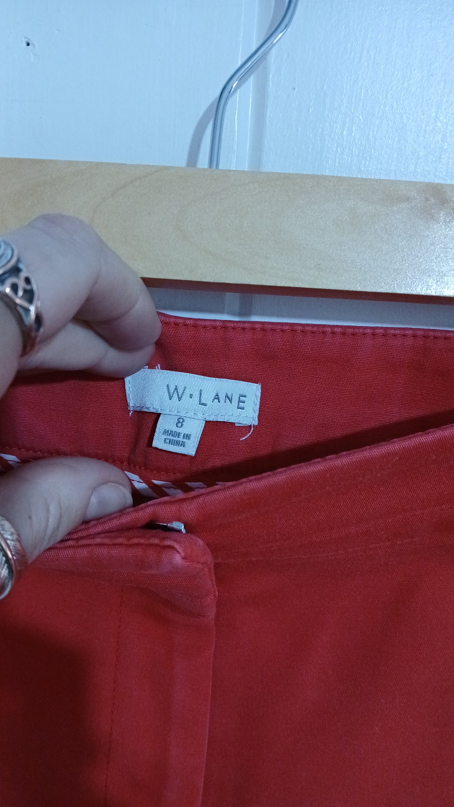 (8) W Lane | Red Shorts