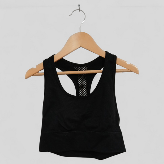 (10) Anko | Black Sports Crop
