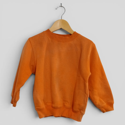 (4JNR) Ramo | Orange Kindy Jumper