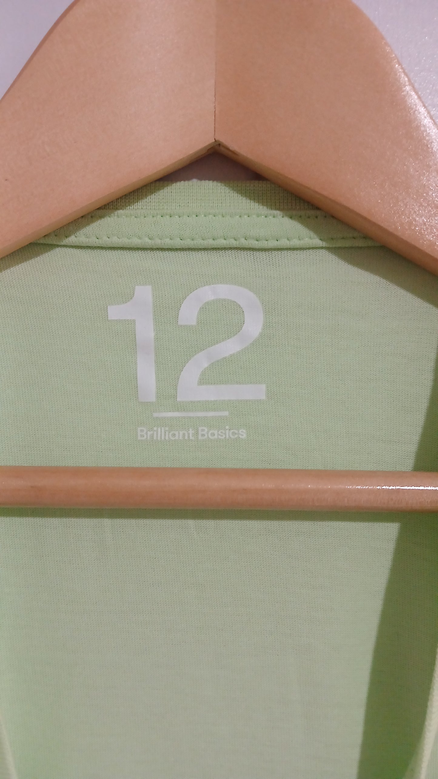 (12JNR) Brilliant Basics | Green Palm Tee