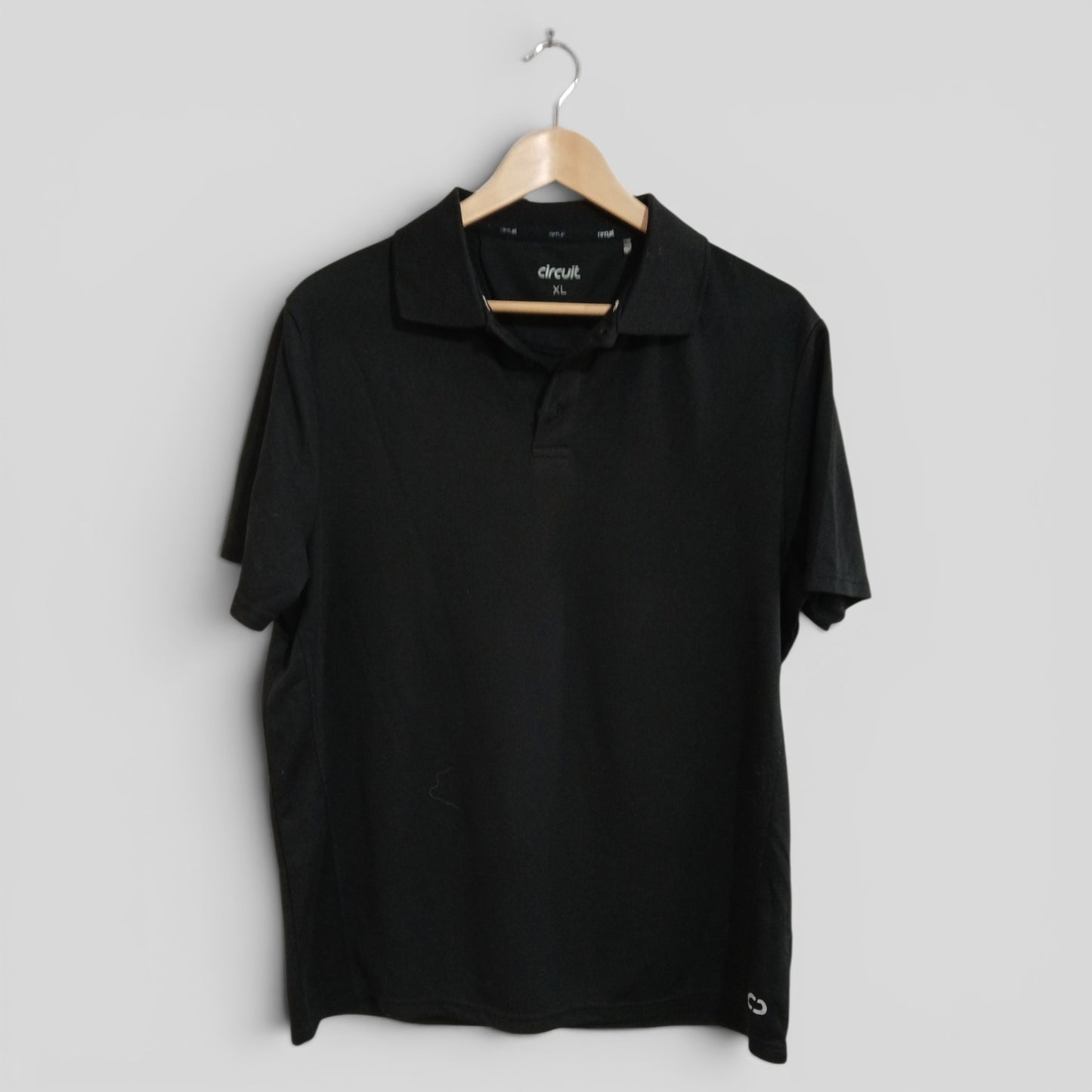 (XL) Circuit | Black Polo