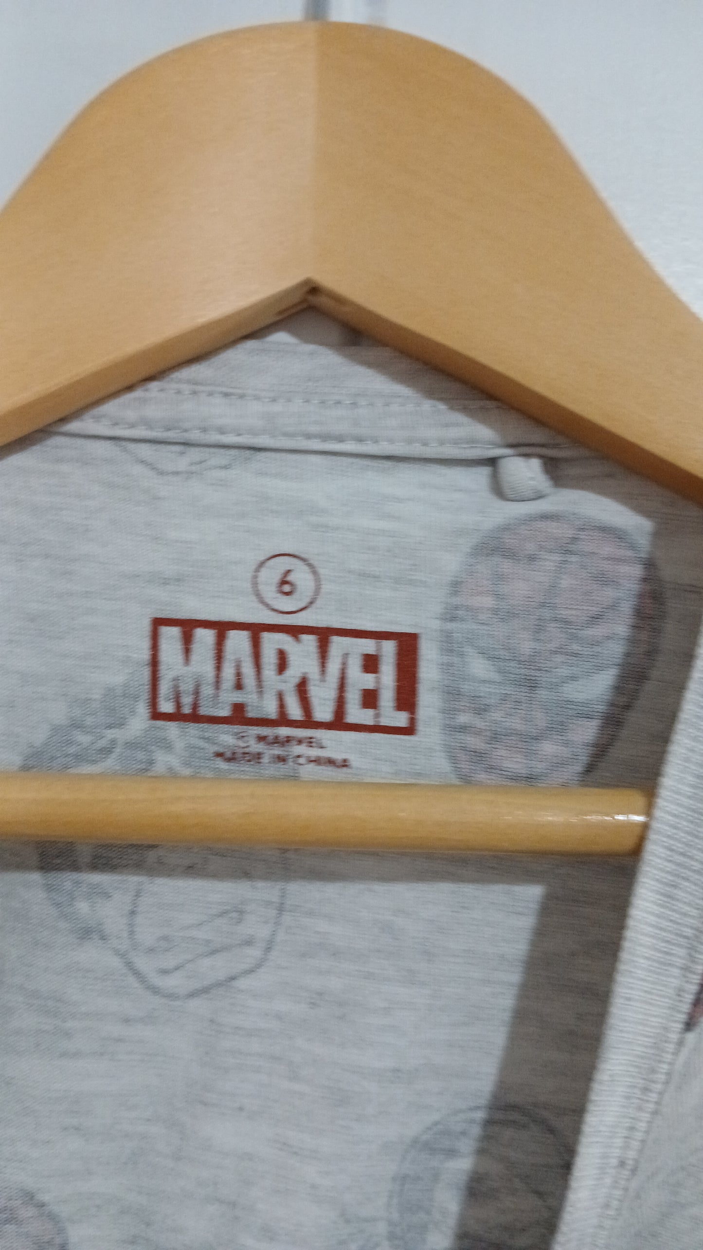 (6JNR) Marvel | LS Shirt