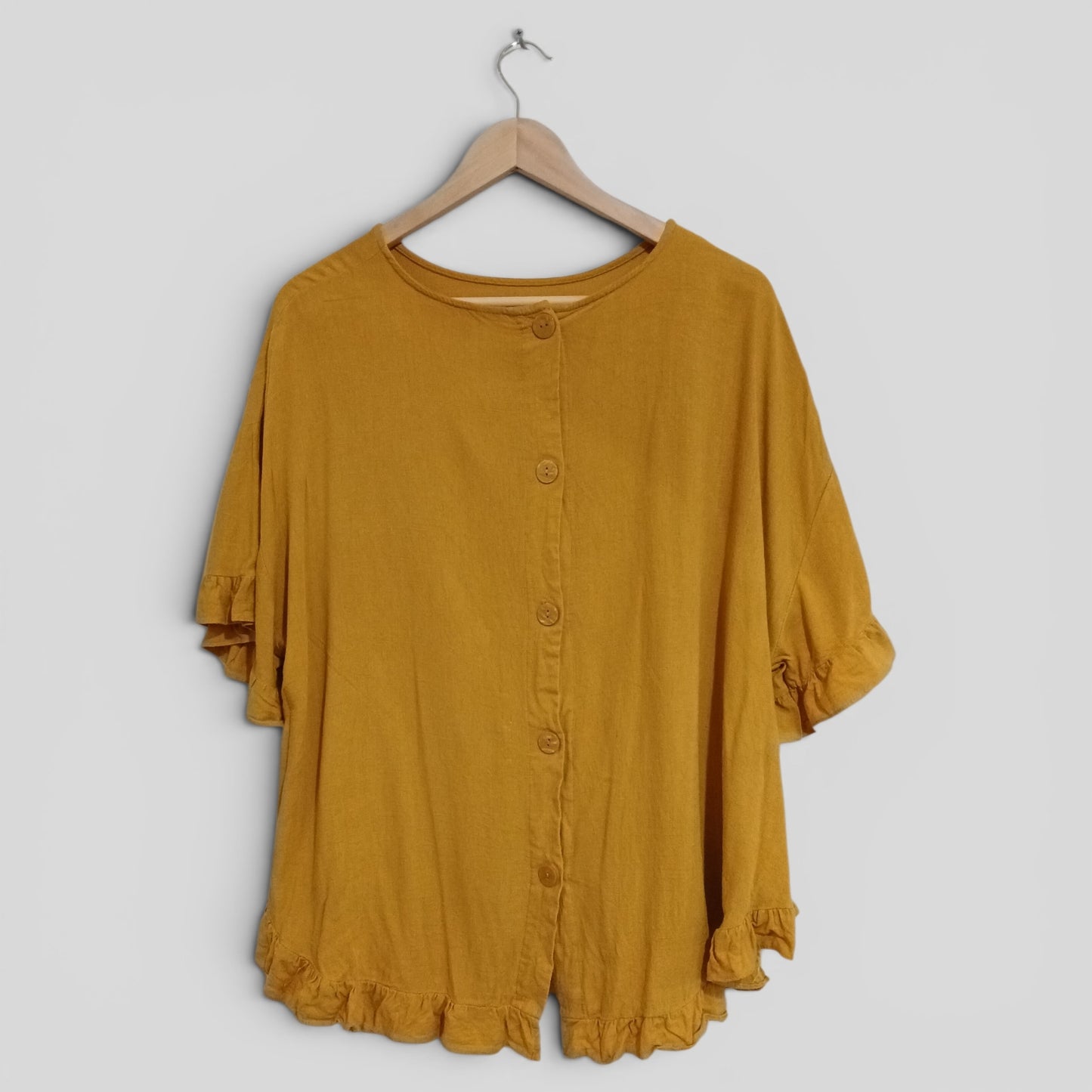 (16) Anko | Mustard Blouse