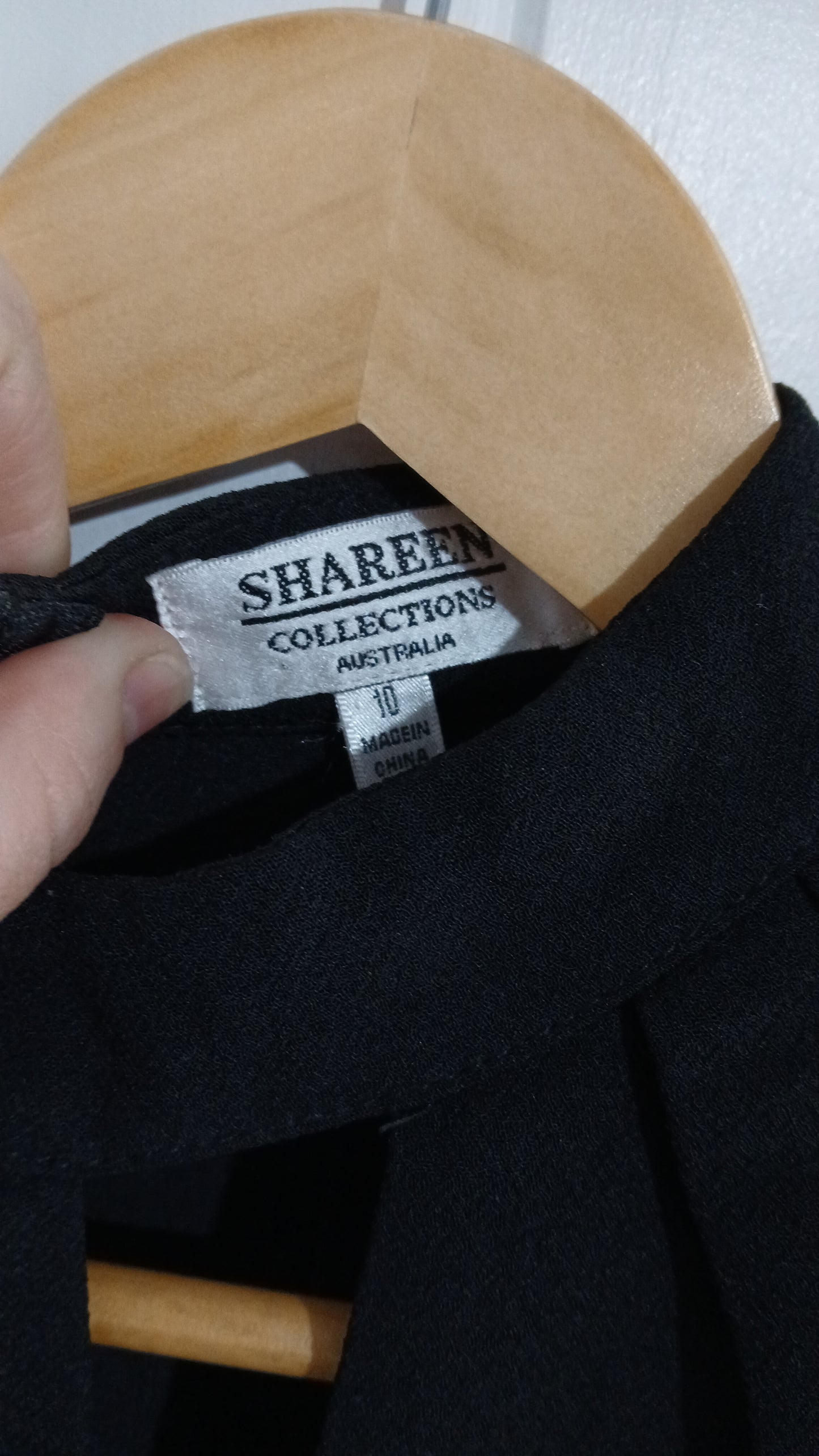 (10) Shareen Collections | Black Playsuit