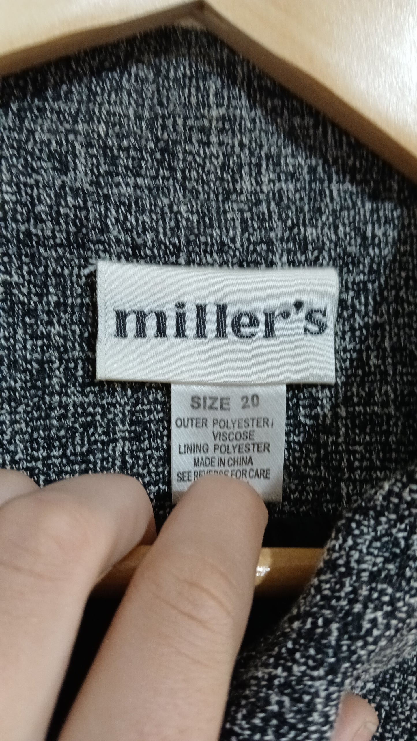 (20) Millers | Grey Blazer Zip UP