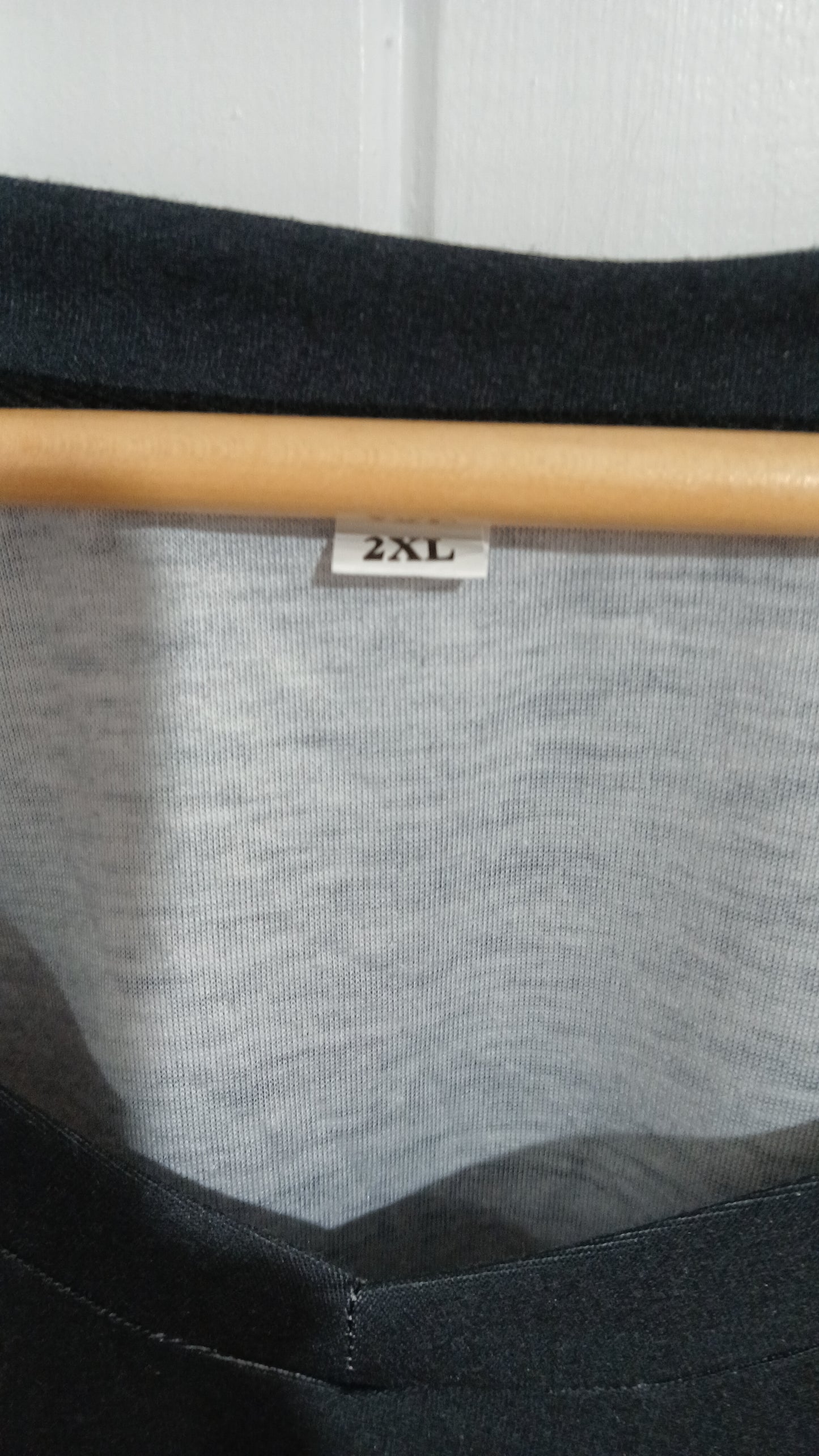 (2XL) Black Santa Tee