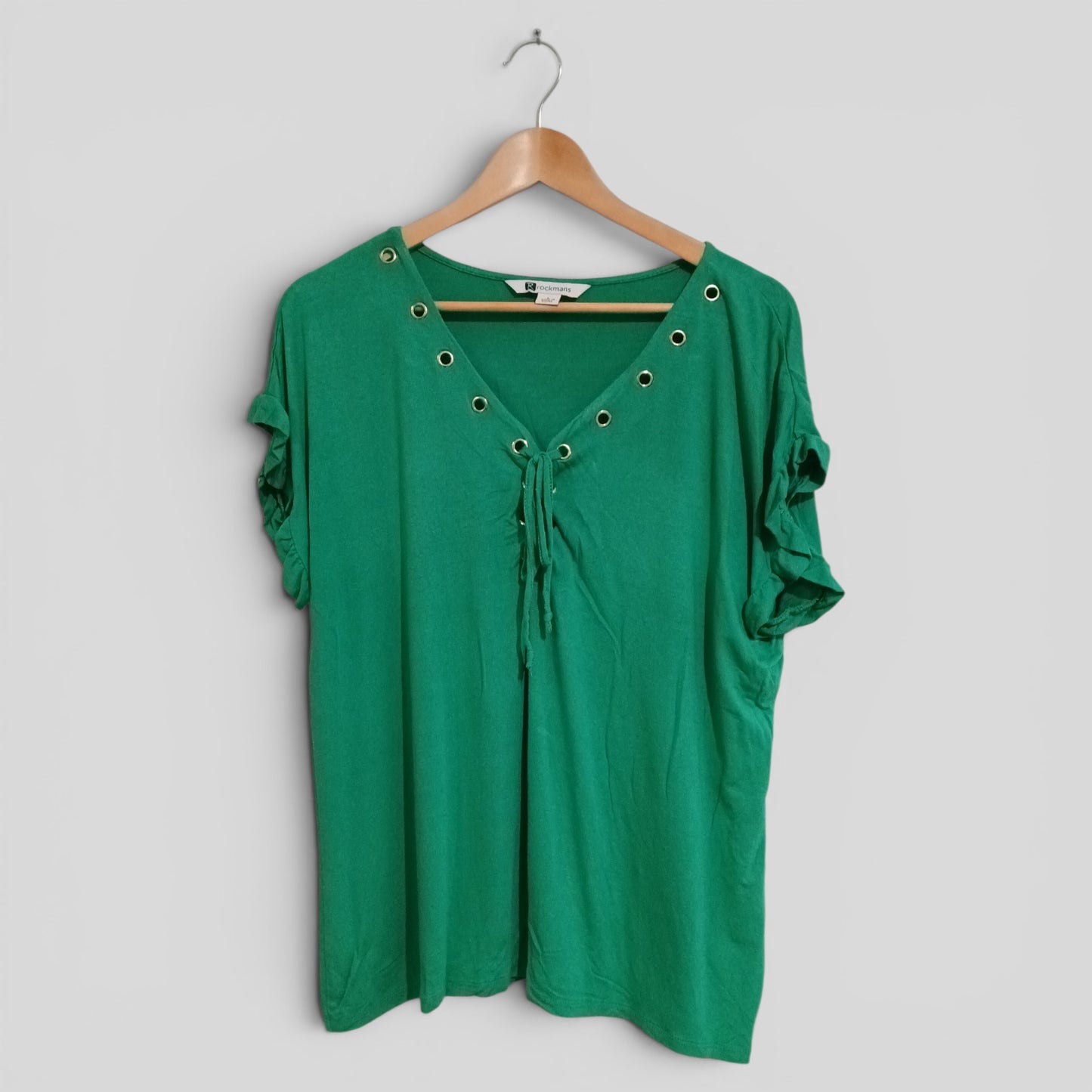 (L) Rockmans | Green Blouse
