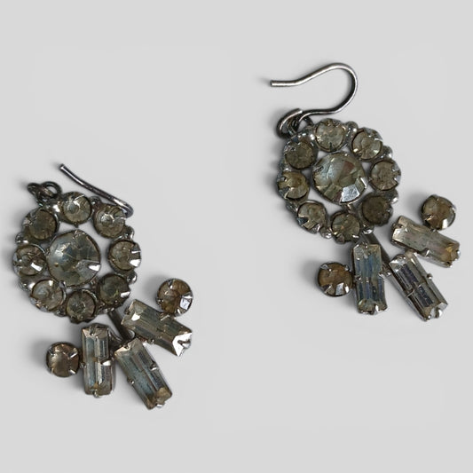 Earrings | Diamonte Flowers