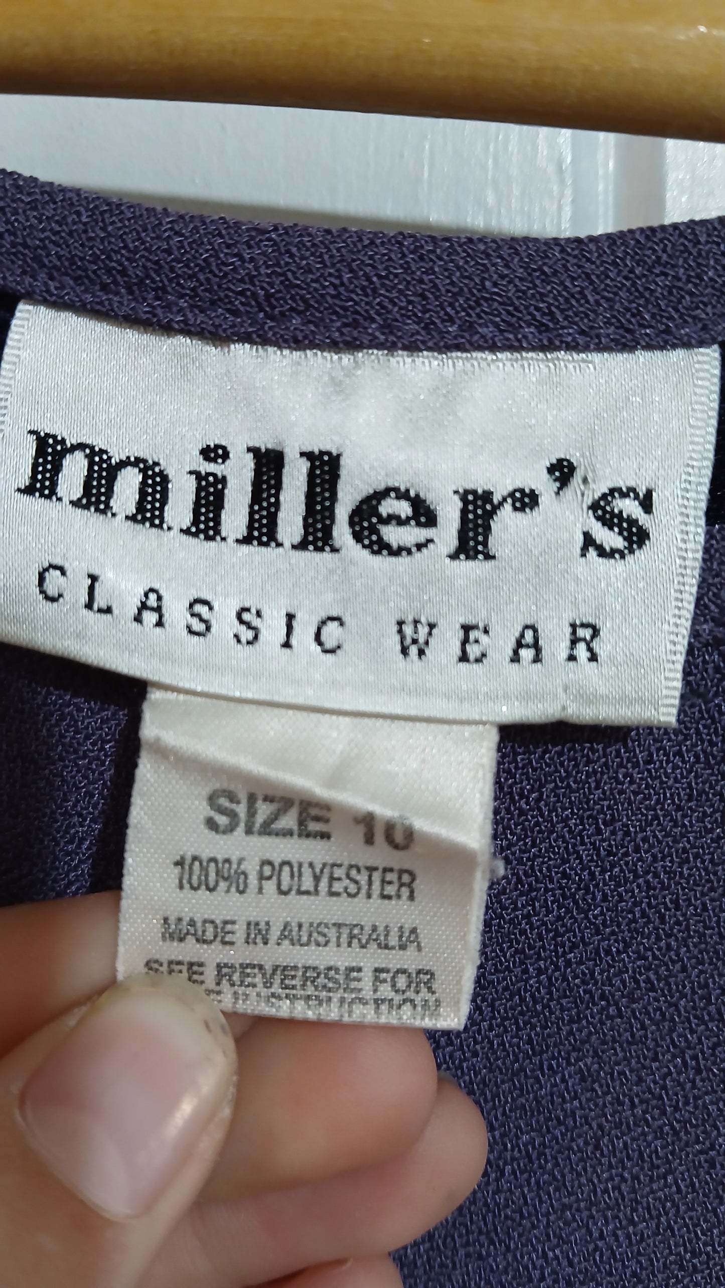(S) Millers | Purple Blouse Set