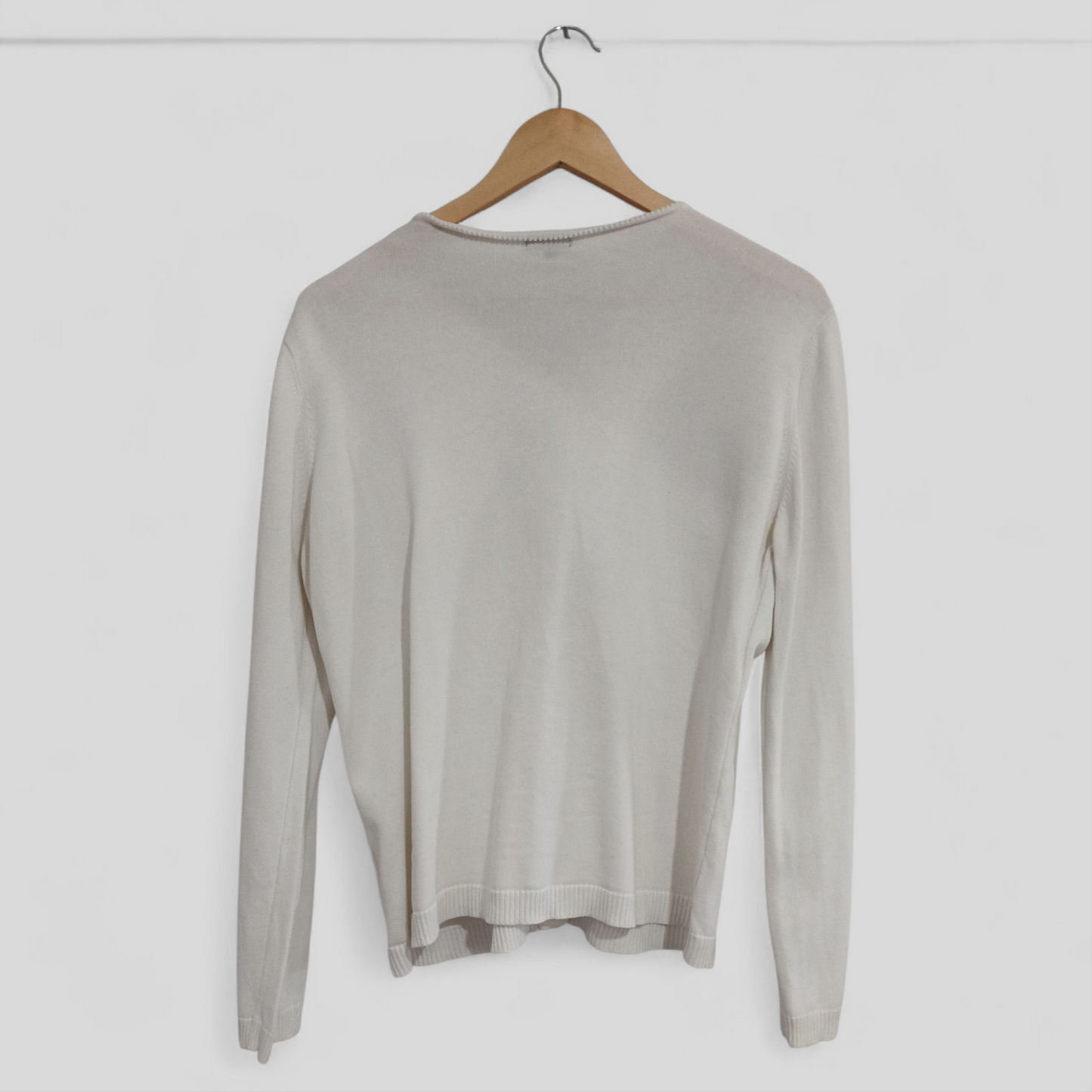 (4/12) Acanthe | White Cardigan