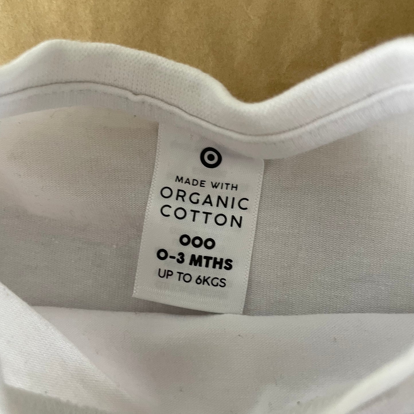 (000) Organic Cotton White L/S Shirt