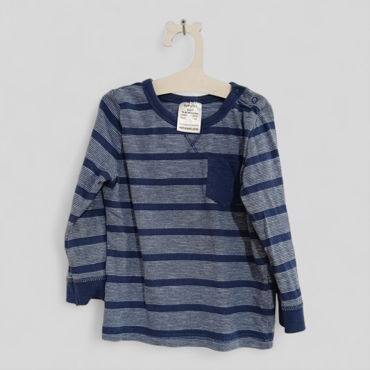 (1JNR) Dymples | Striped LS Shirt