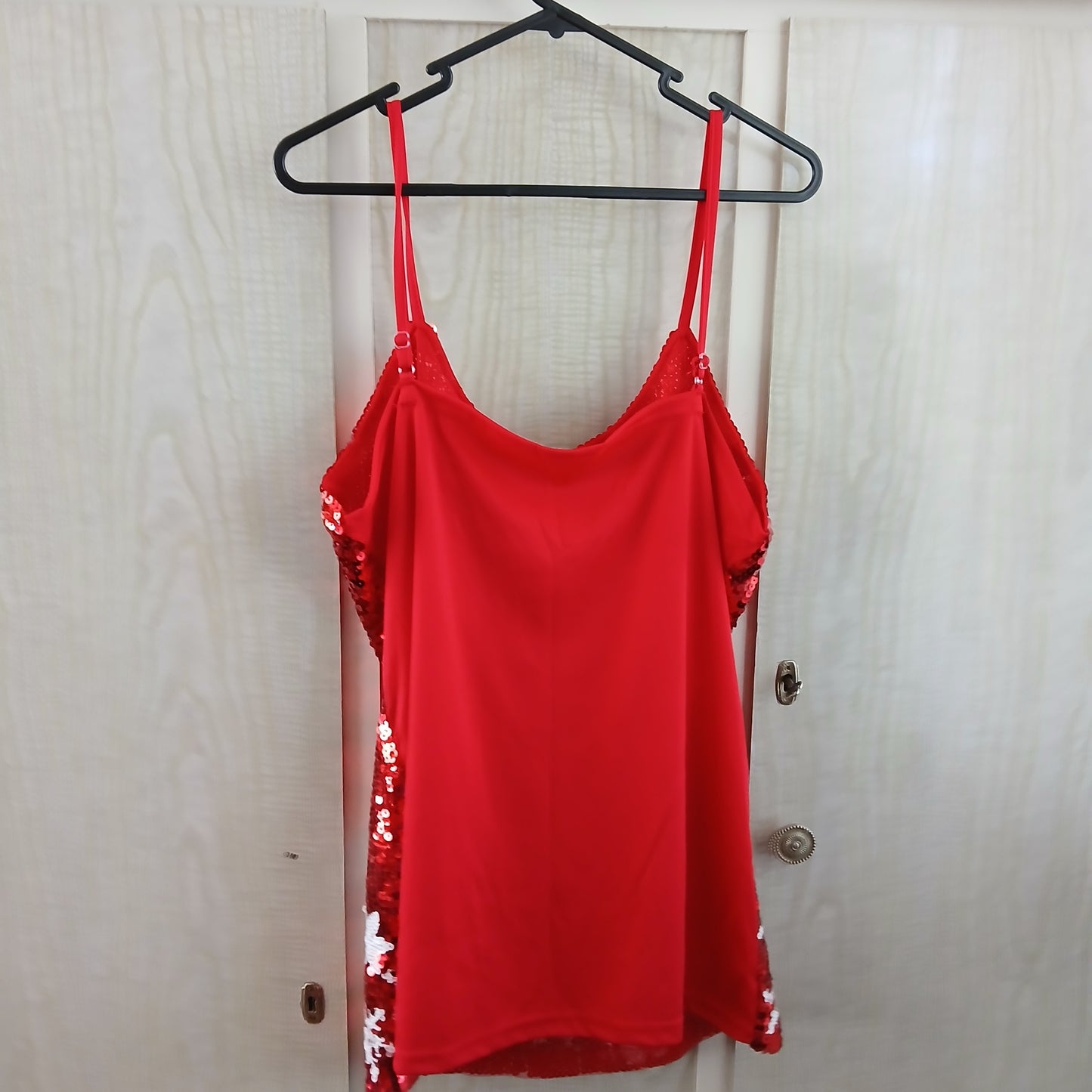 (L) Christmas Sequin Singlet