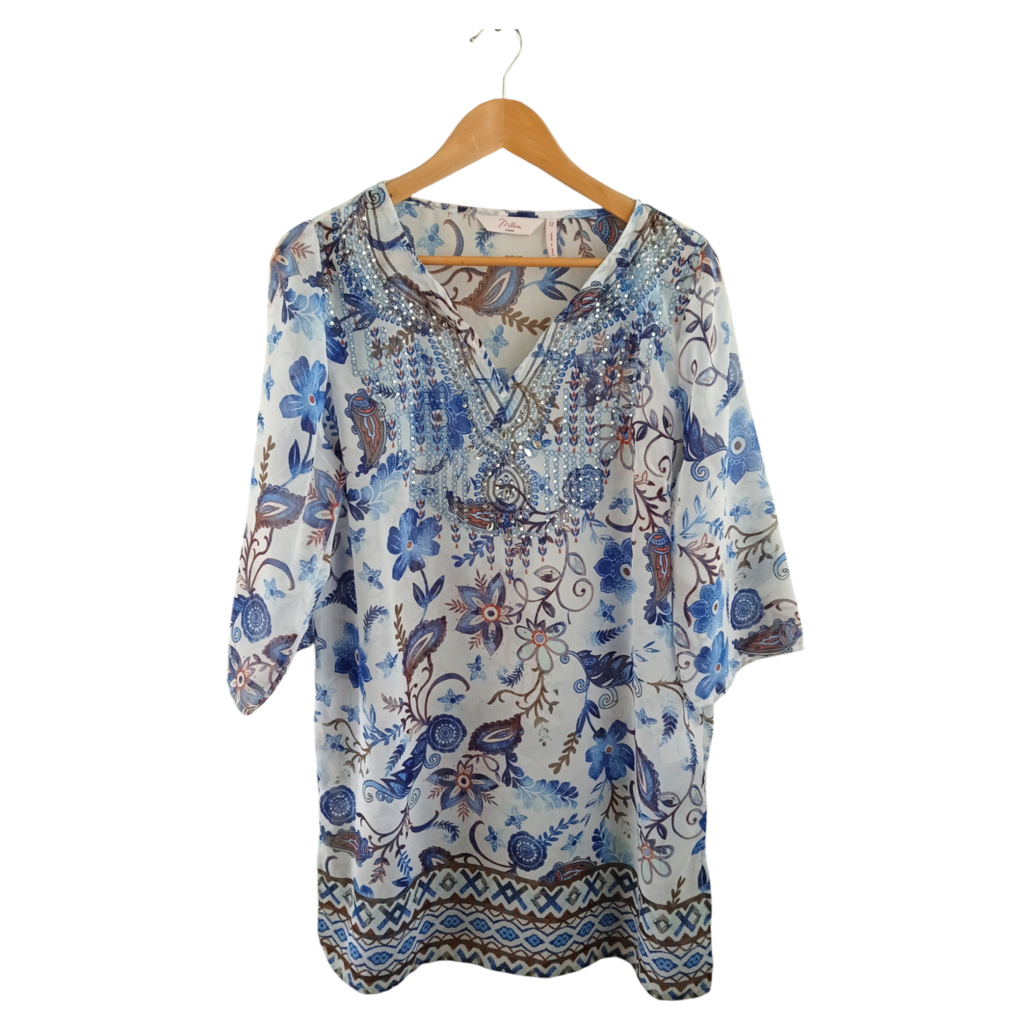 (12) Millers Paisley Blouse