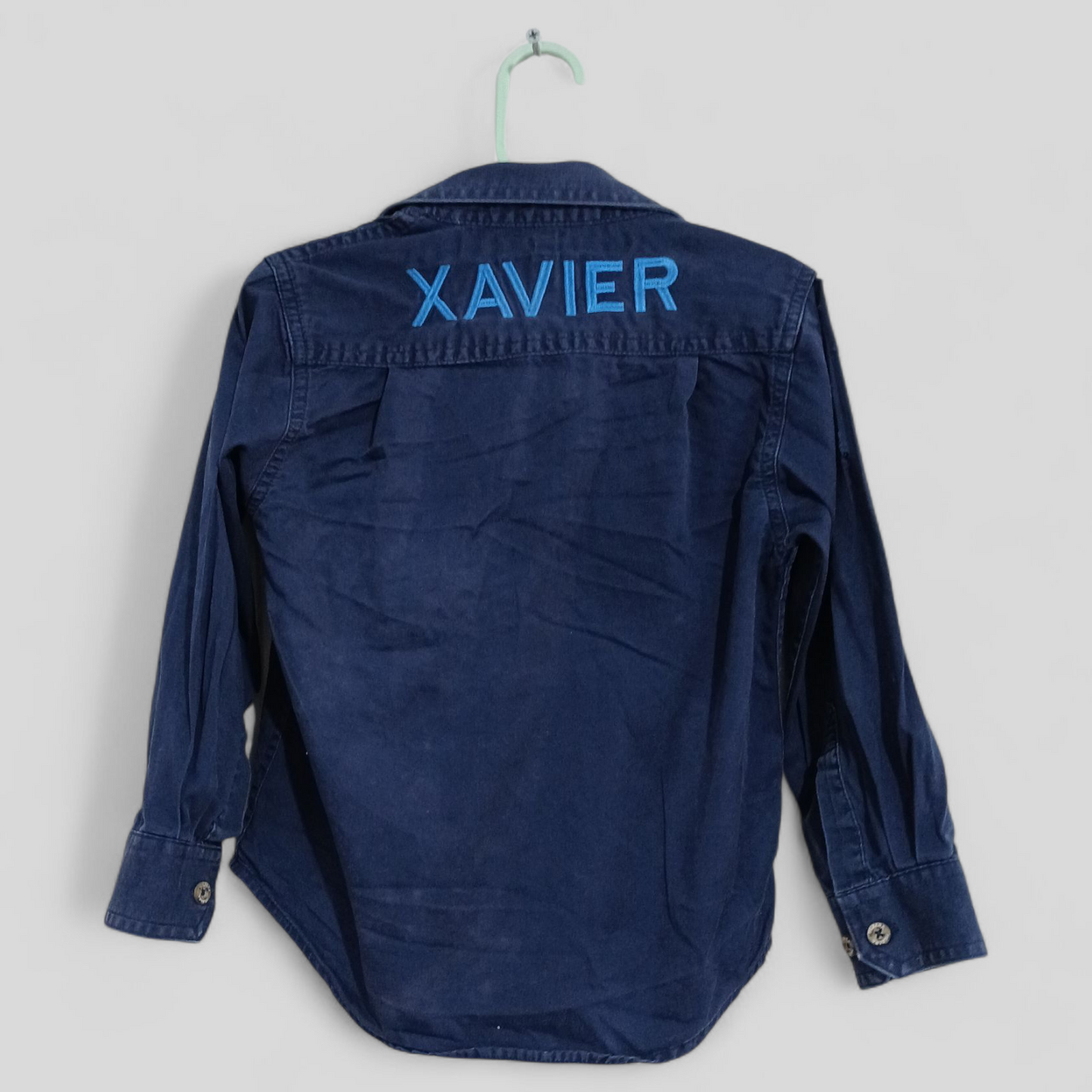 (3JNR) Pilbara | Navy Work Shirt