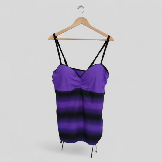 (XXL) Purple Swim Top