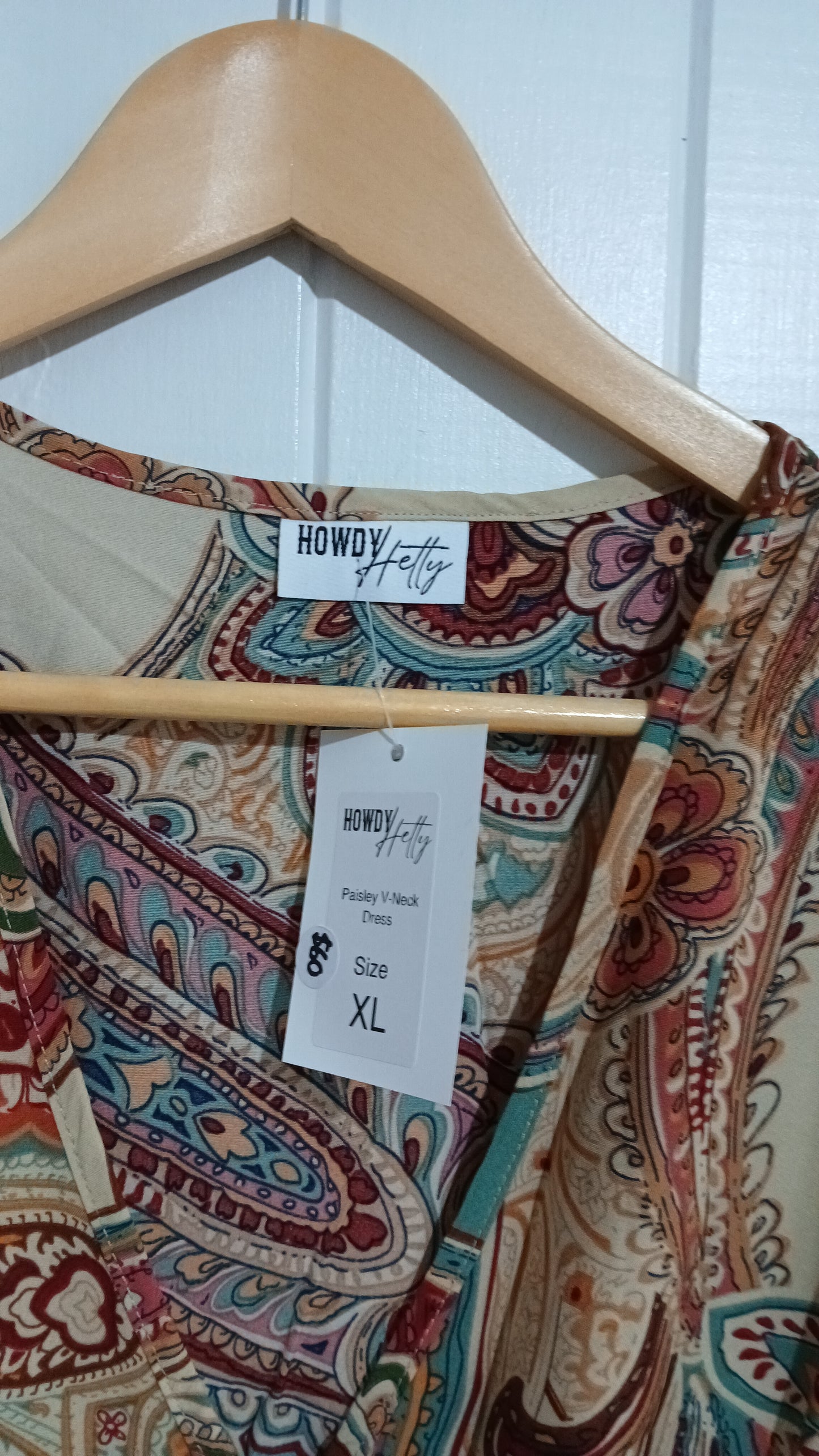 (XL) Howdy Hetty | Paisley Dress | BNWT