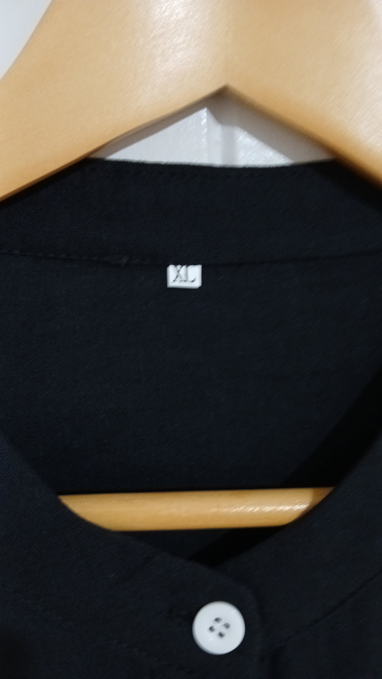 (XL) Black Tunic Dress
