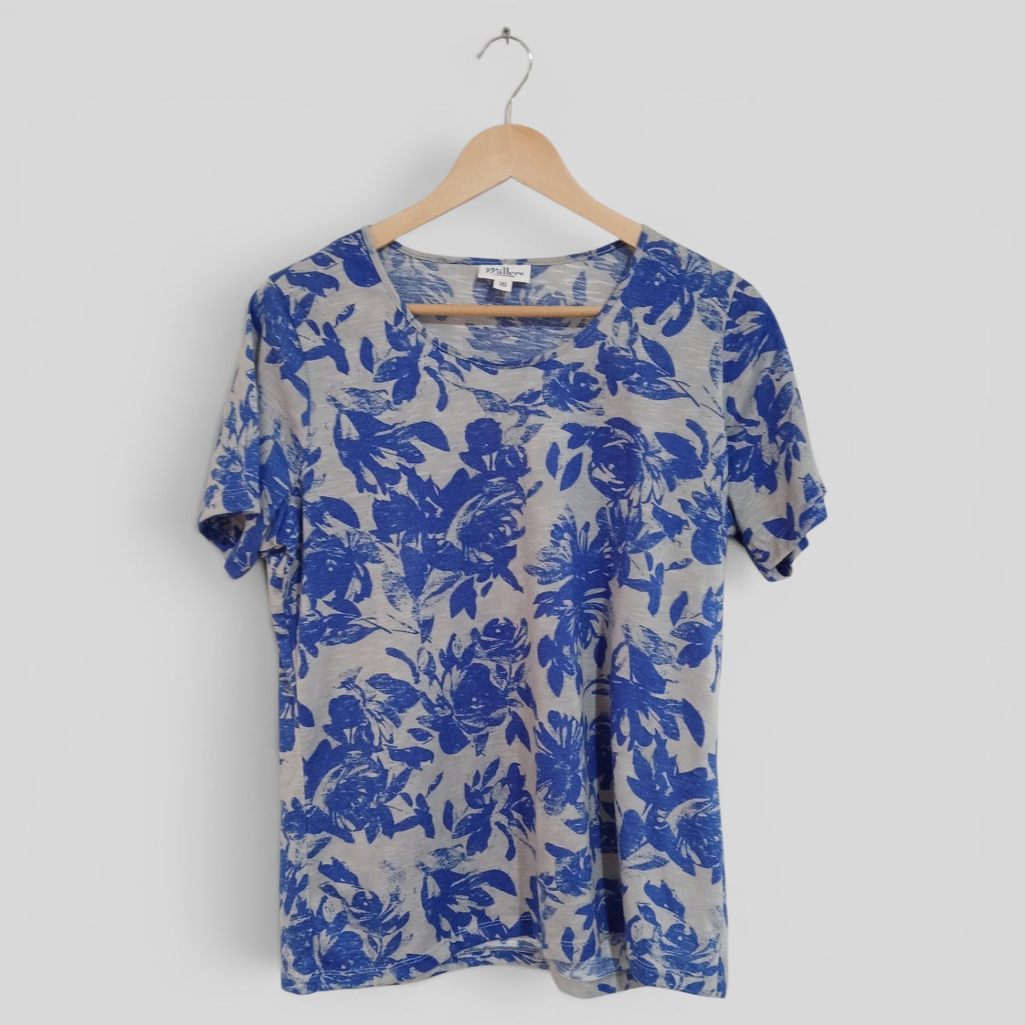 (16) Millers | Blue Floral Blouse
