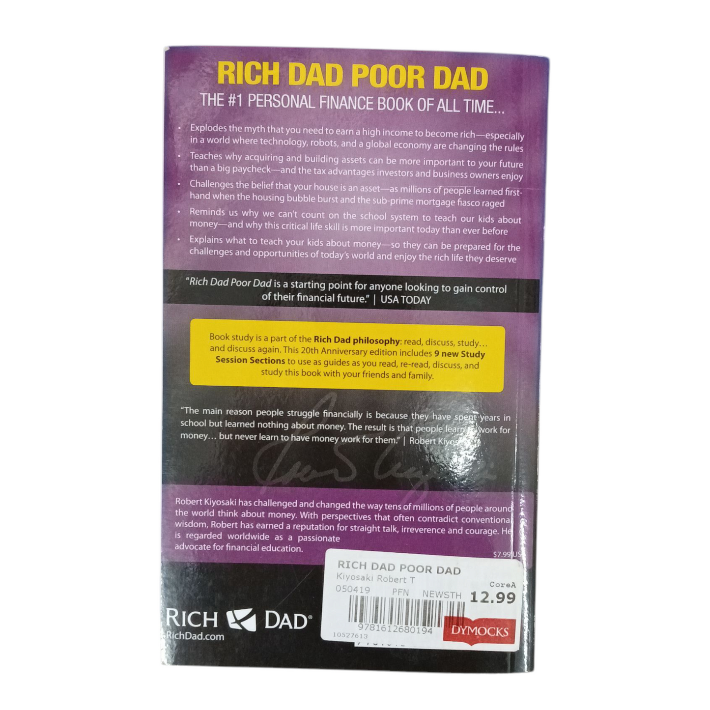 Rich Dad Poor Dad by Robert T.Kiyosaki