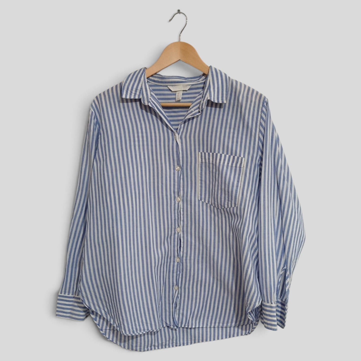 (16) H&M | Striped LS Shirt