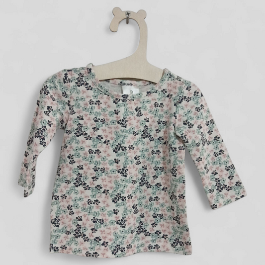 (000) Target | Floral LS Top
