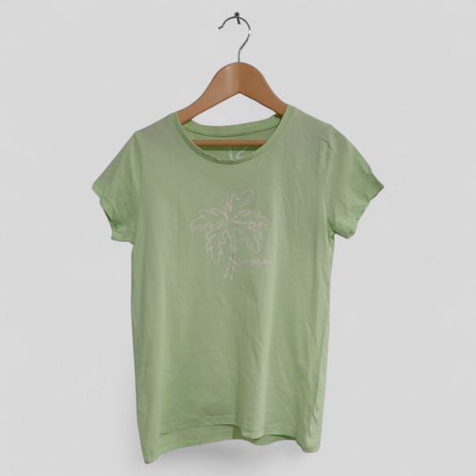 (12JNR) Brilliant Basics | Green Palm Tee