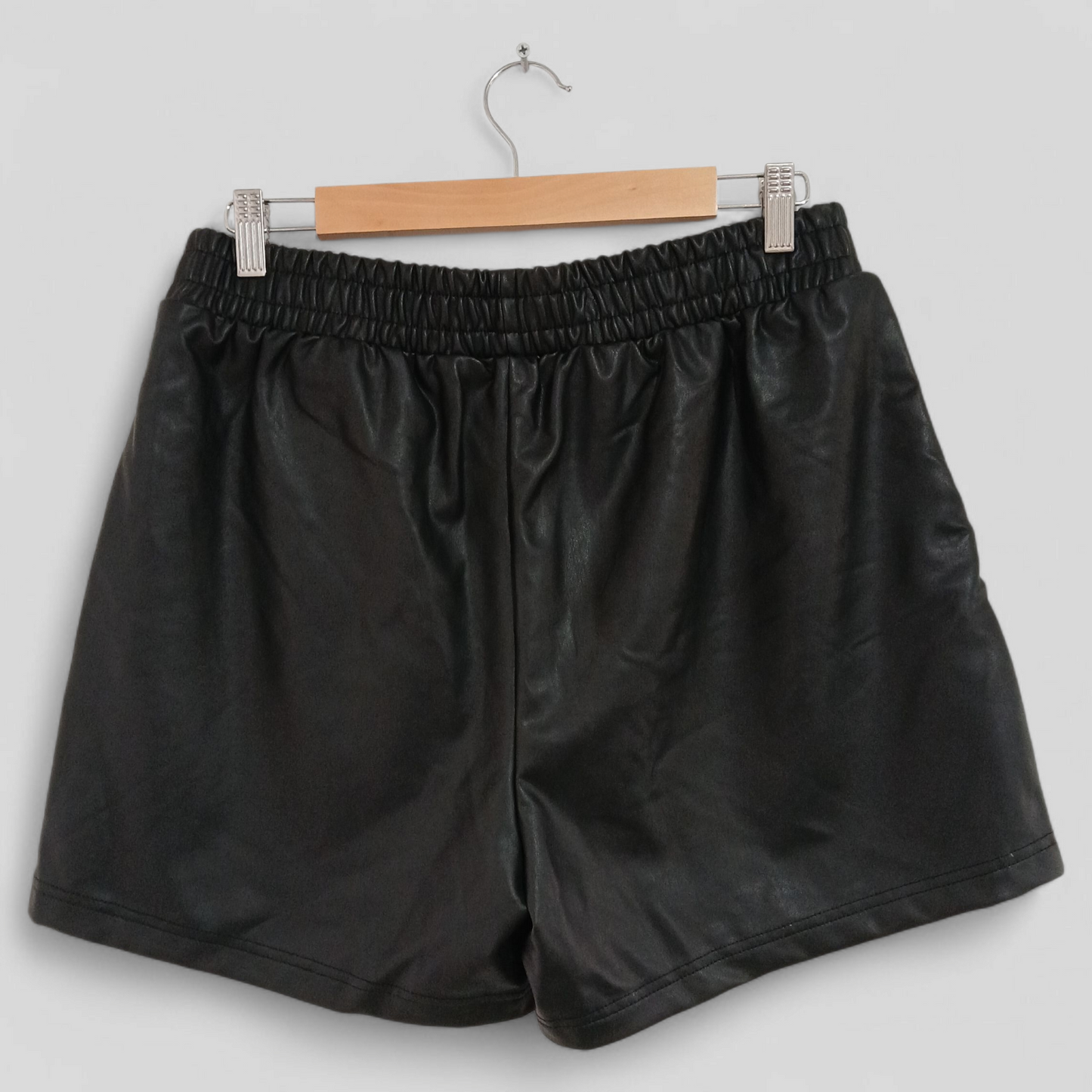 (14) Lily Loves | Faux Leather Shorts