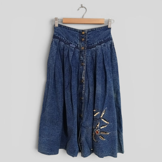 (12/14) Denim Skirt