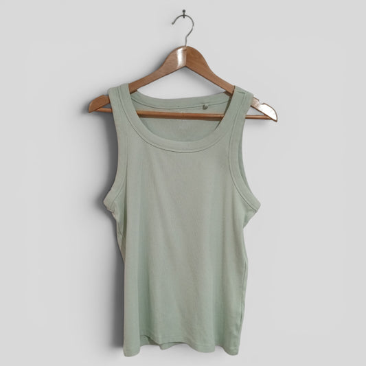(16) Australian Cotton | Mint Singlet