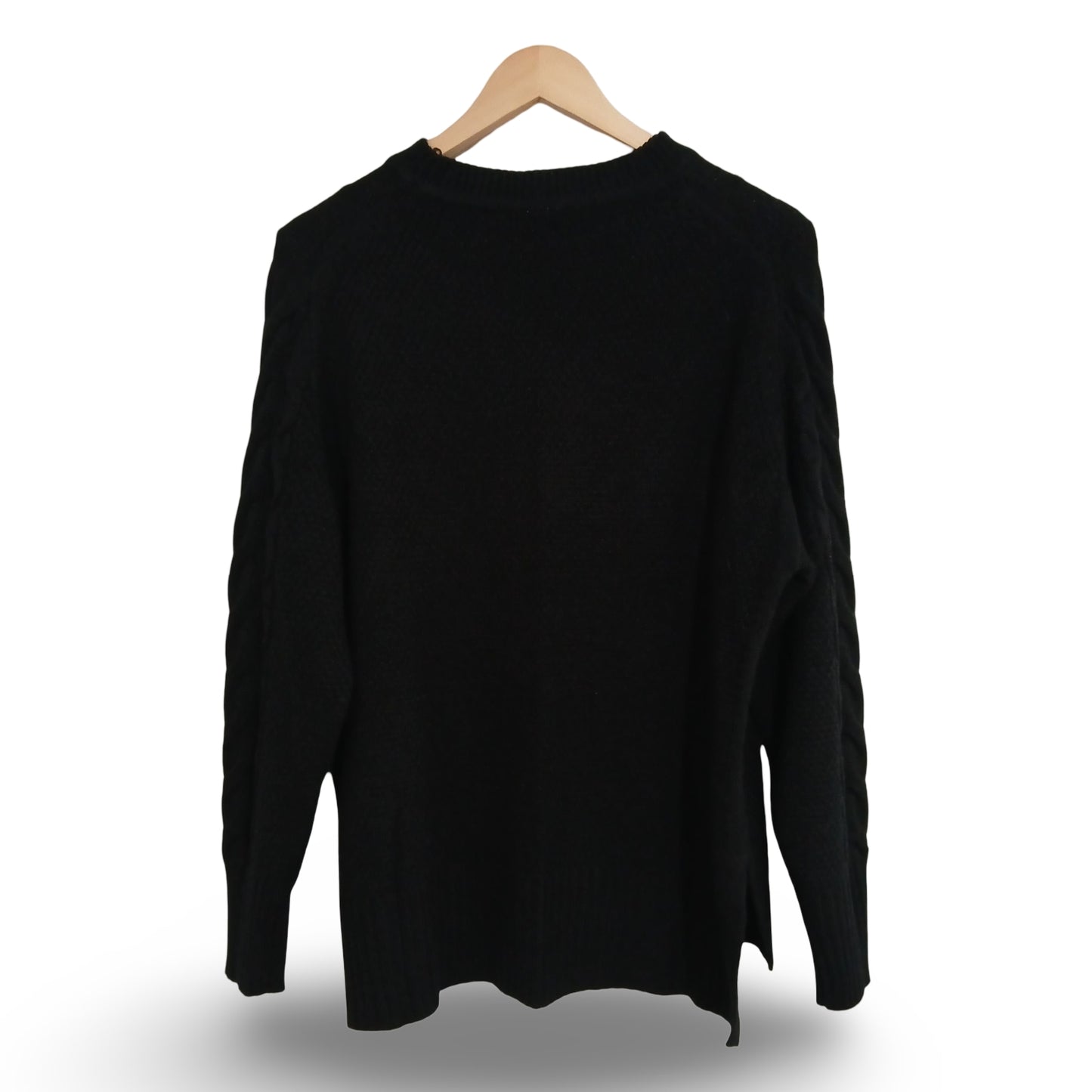 (M) Rivers | Black Knit Sweater