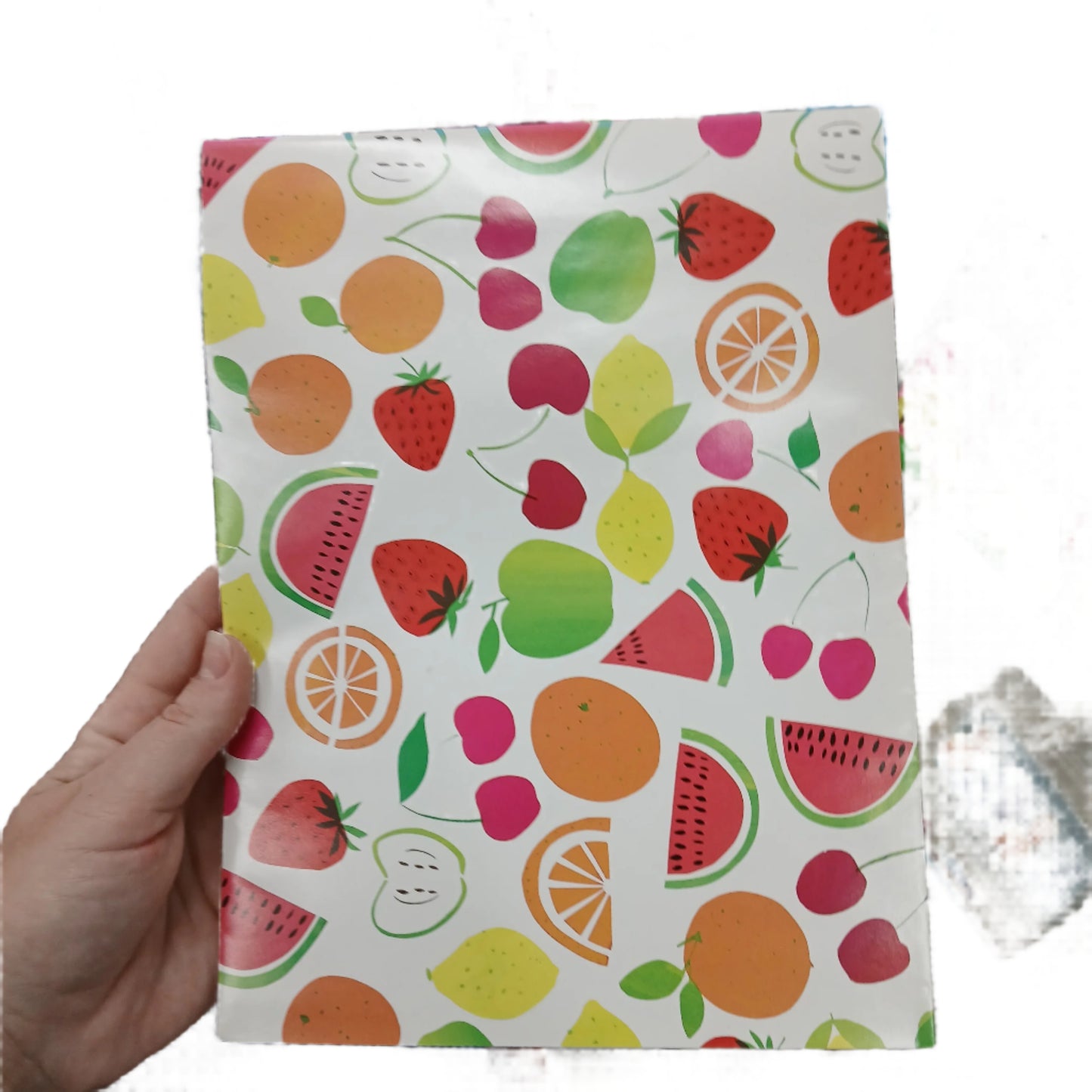 Gift Wrap | Flat & Folded /Flat Wrap - Fruit Salad