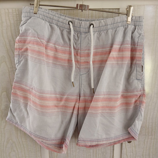 (34) Isla Sola Striped Beach Shorts