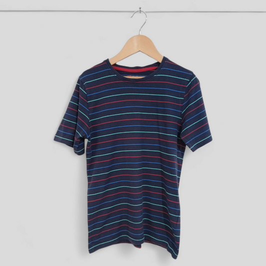 (12JNR) Shock Resistant | Striped Tee