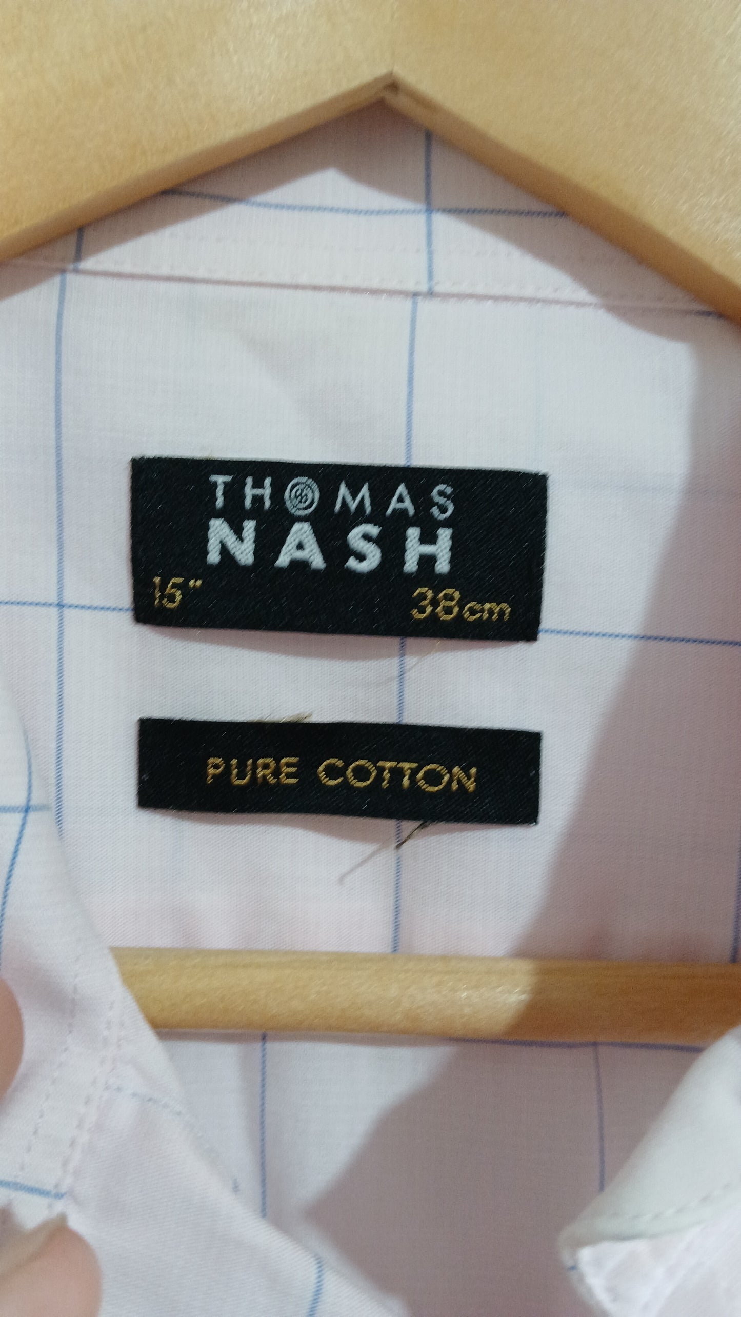 (38) Thomas Nash | Pink Check LS Shirt