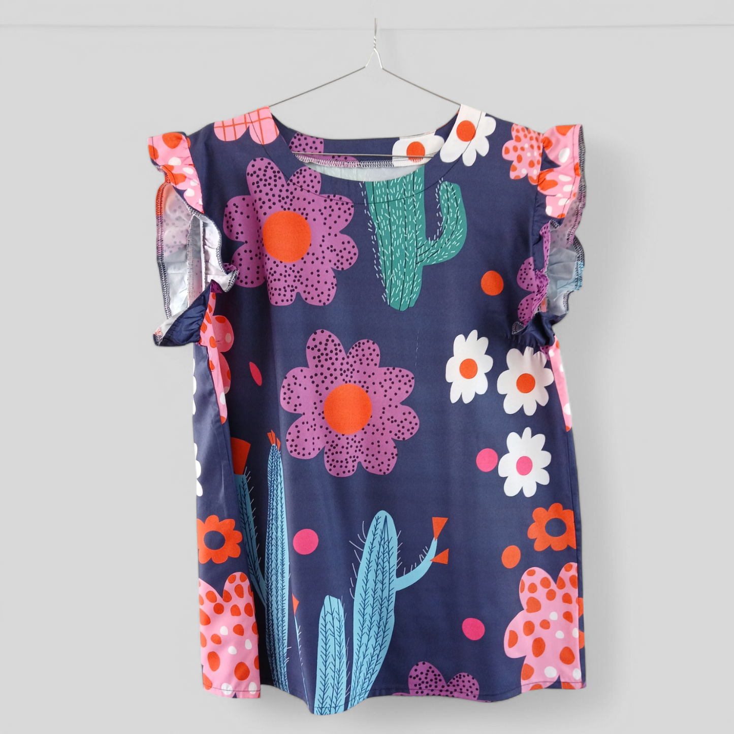 (XL) Shein | Floral Blouse