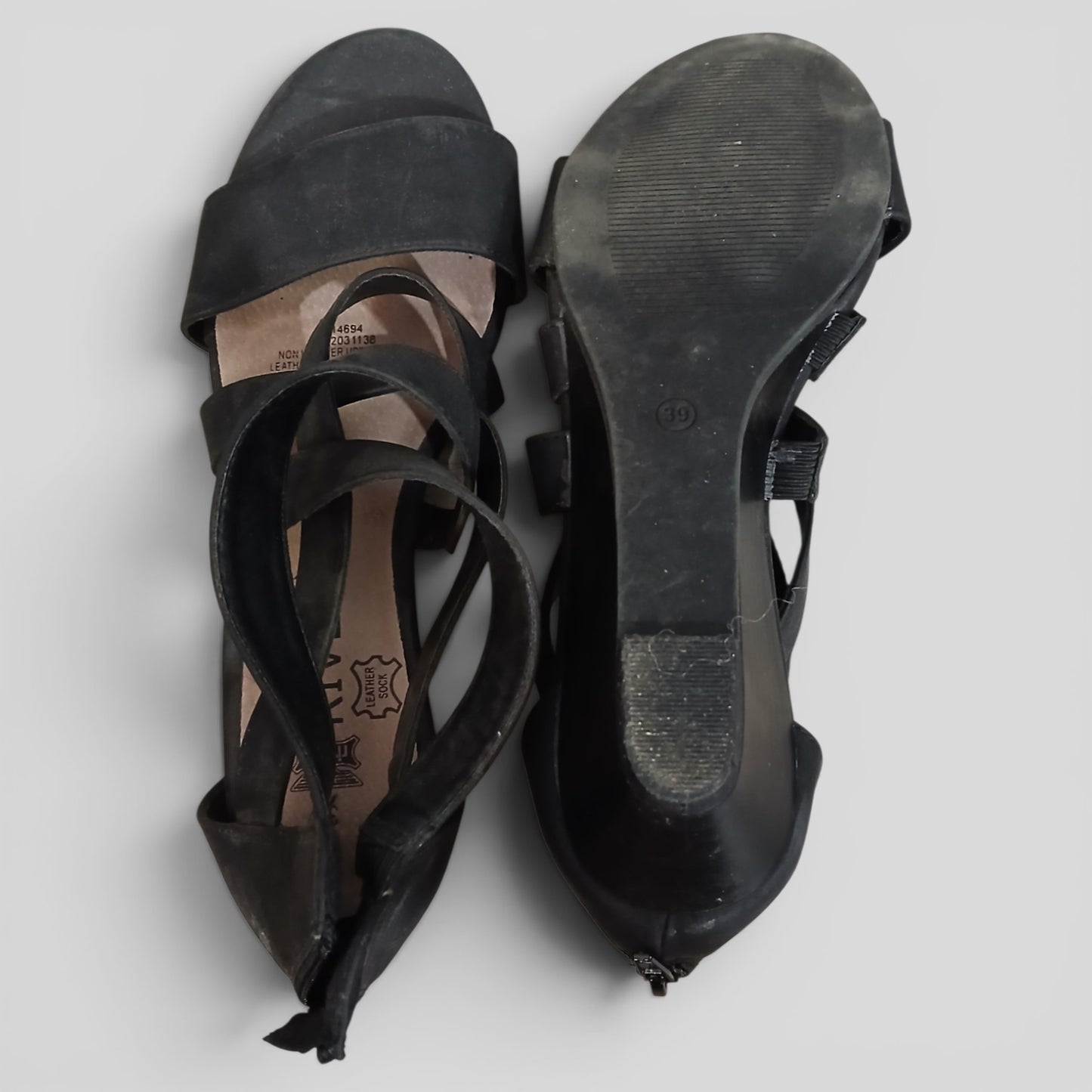 (39) Rivers | Black Wedges