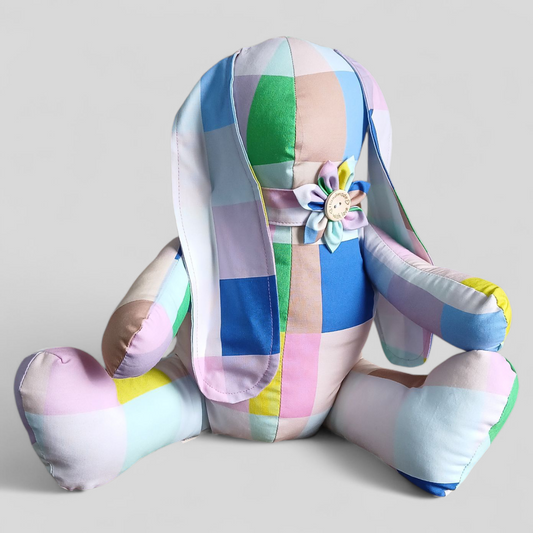 Large Stuffed Animal | Check | Perfectly Imperfect by Weareable Art