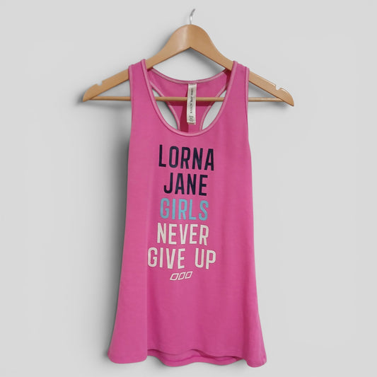 (XL) Lorna Jane | Pink Singlet Girls