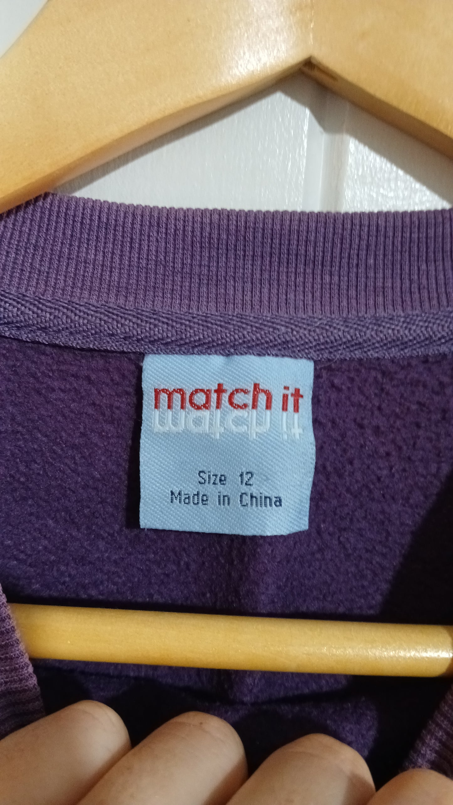 (12) Match It | Purple Jumper