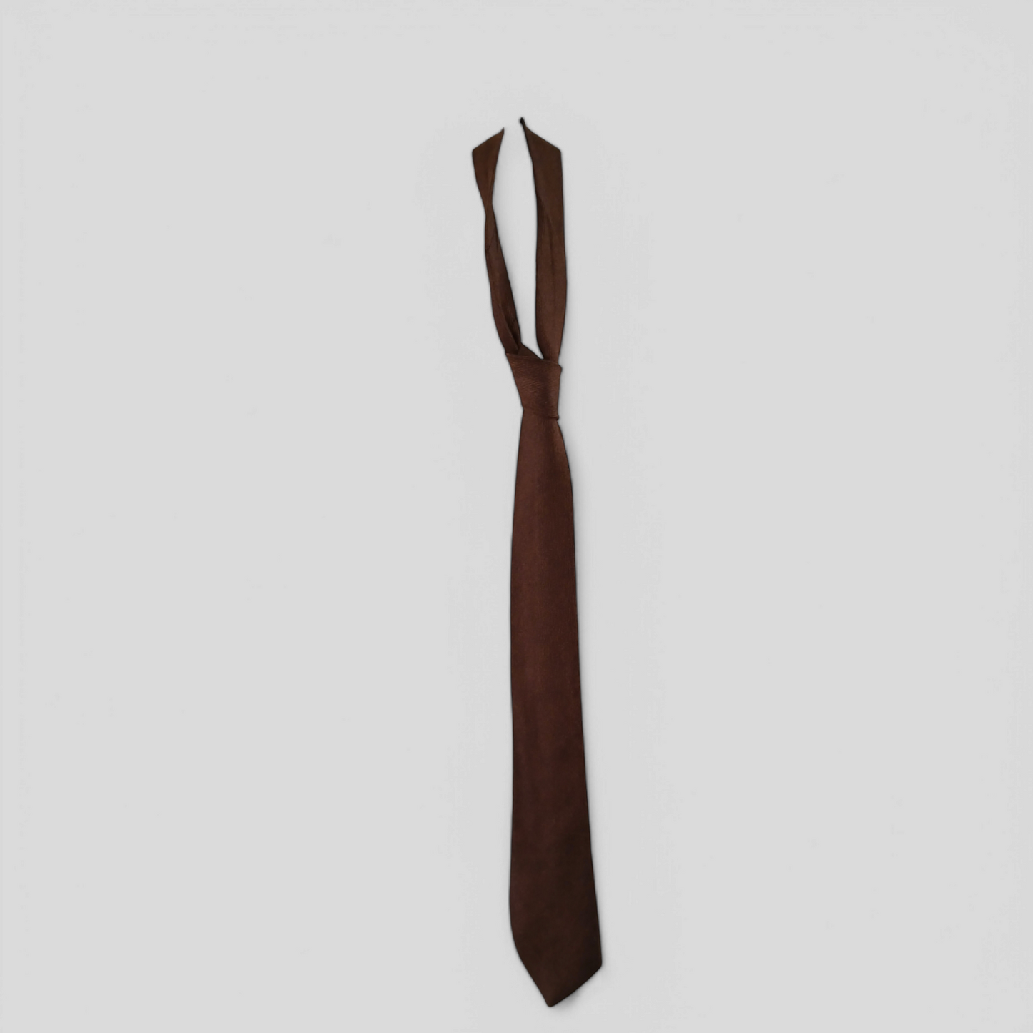 ROS Pure Wool Brown Tie