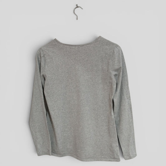 (M) Target | Grey LS Shirt