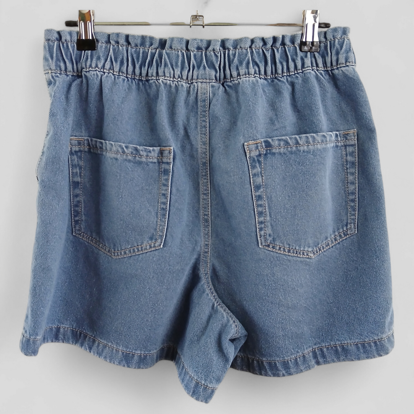 (10) BNWT Anko Denim Paperbag Shorts