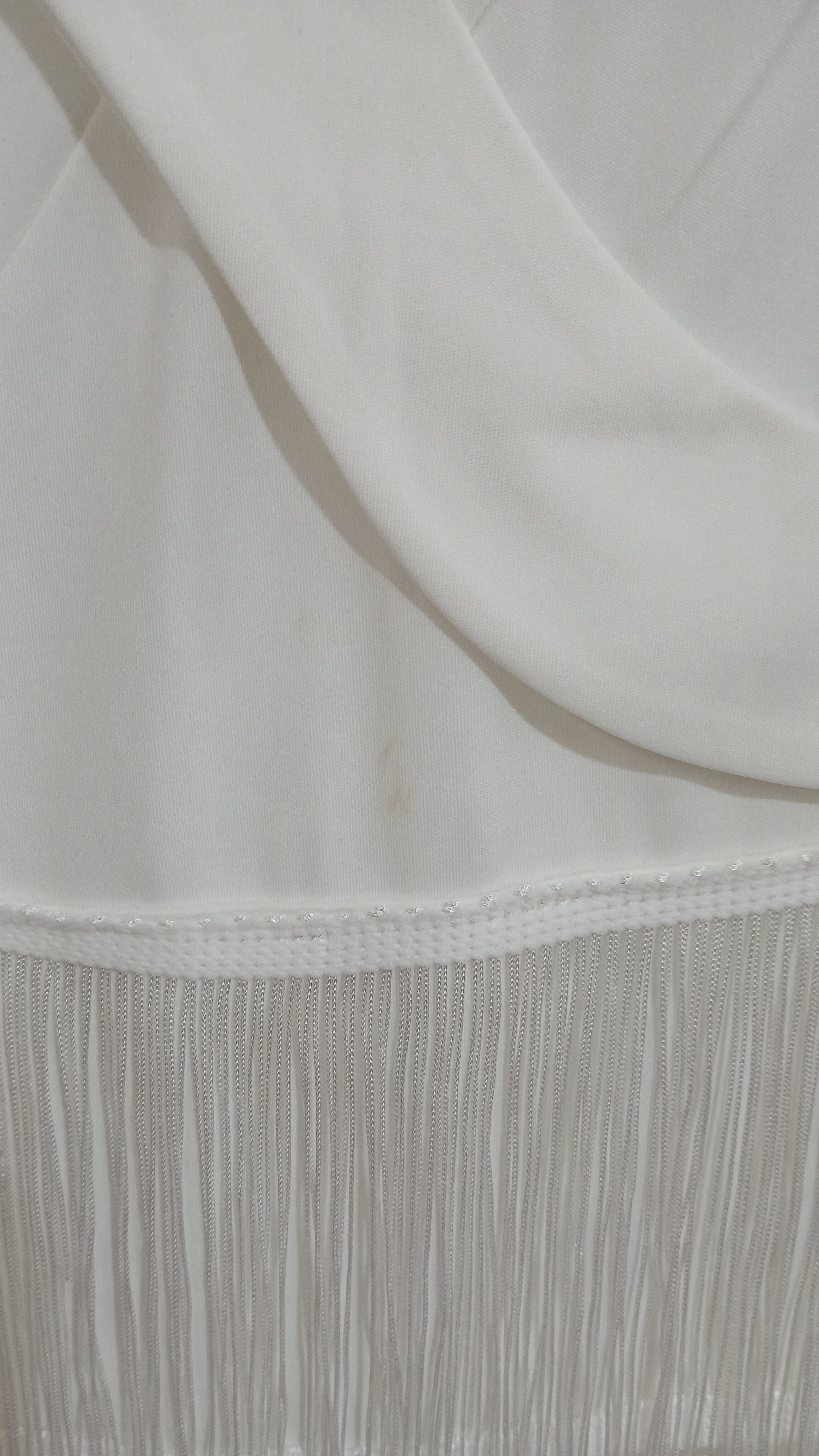 Image of (1XL) Shein Curve | White Frill Dress