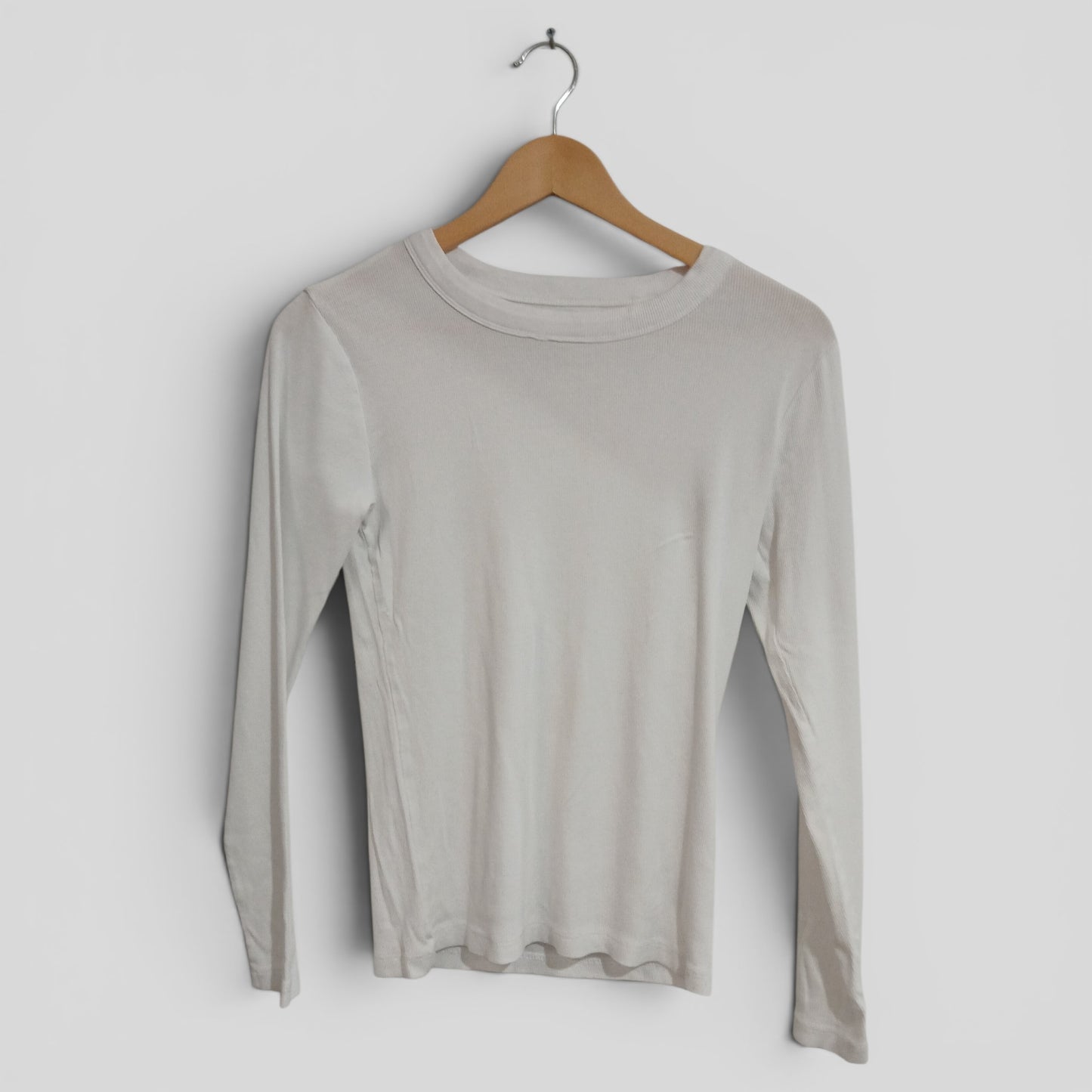 (12) Edited | White LS Shirt