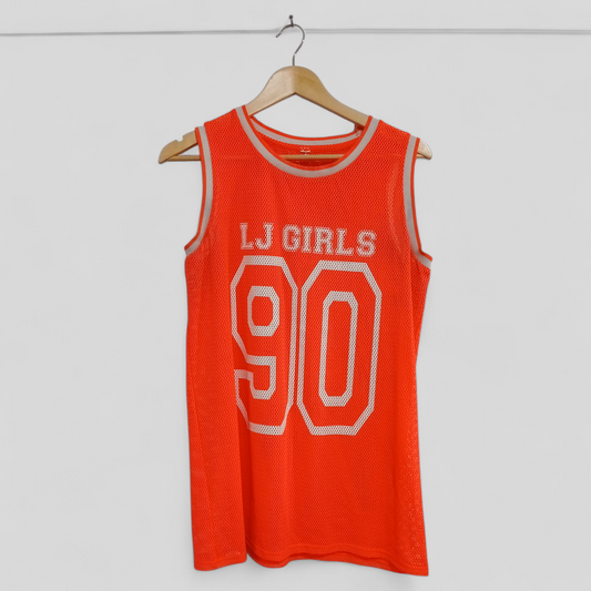 (L) Lorna Jane | Hot Pink Mesh Tank