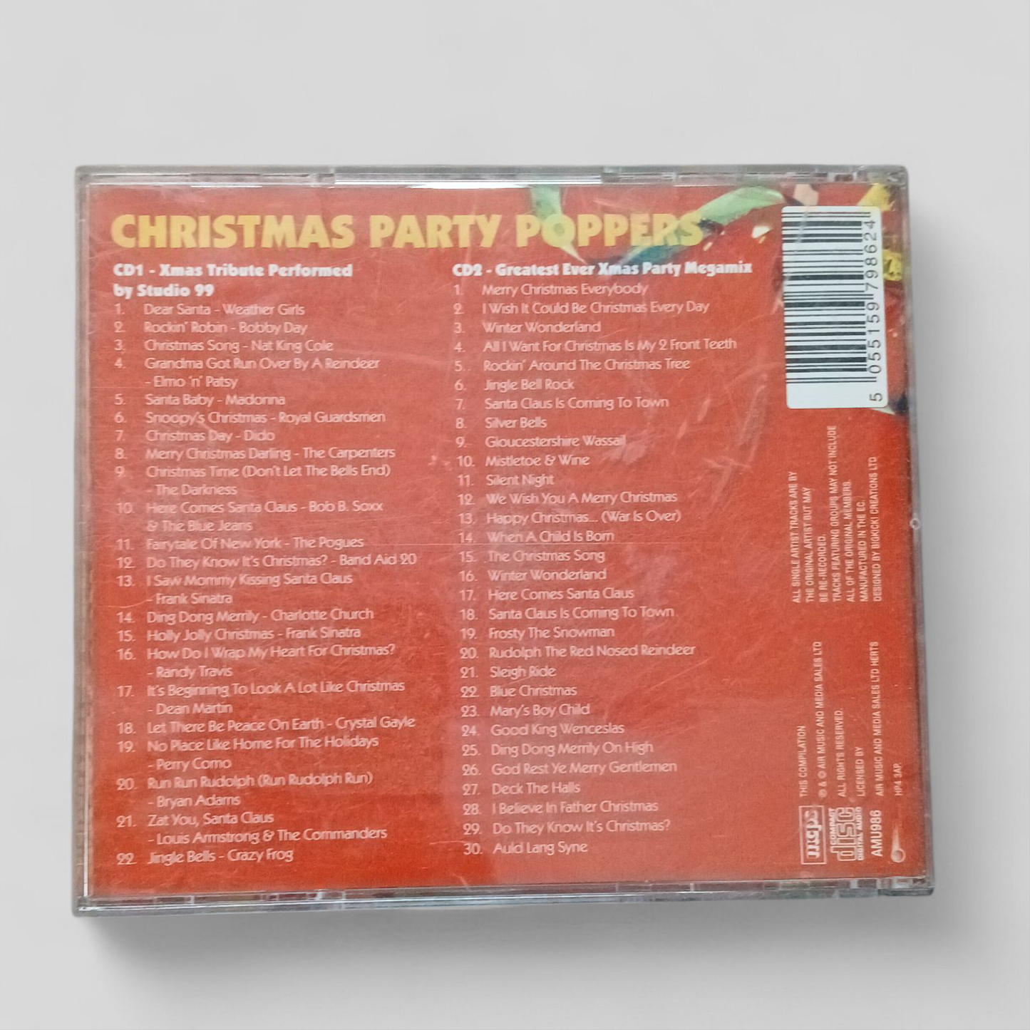 CD - Christmas Party Poppers