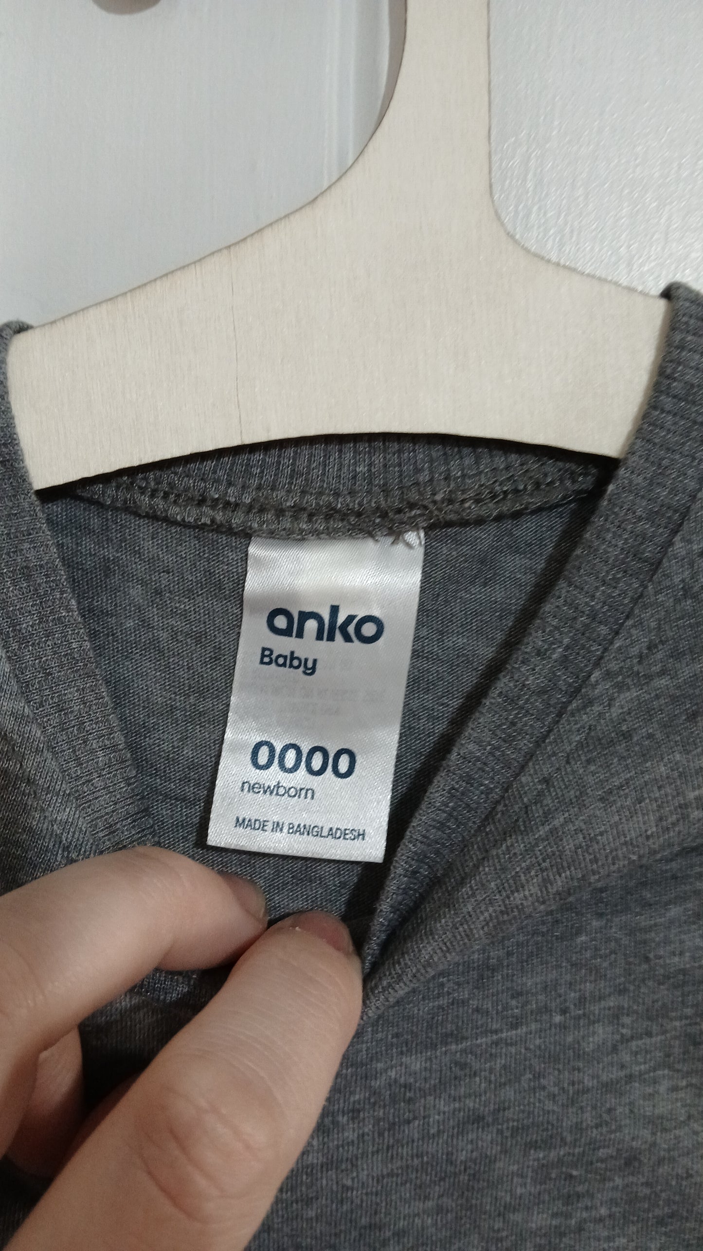 (0000JNR) Anko | Grey Tee