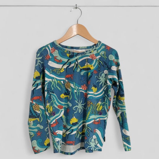 (8JNR) Bonds | Sea PJ Shirt