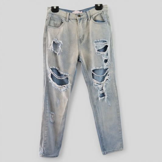 (10) Gretty Rose | Distressed Jeans